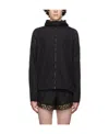 Versace La Greca-print Zip-fastening Hoodie In Black