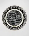 Versace La Greca Signature Bread & Butter Plate In Black