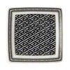 Versace La Greca Signature Canape Dish In Black