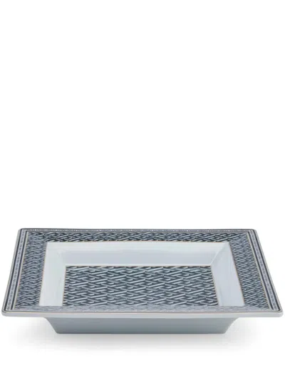Versace Schale Mit La Greca Signature-print In Schwarz