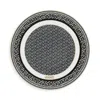 Versace La Greca Signature Service Plate In Black