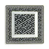 Versace La Greca Signature Square Tray In Multi