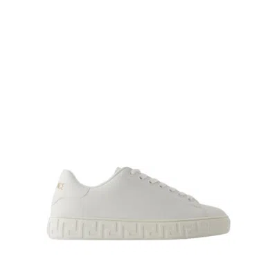 Versace La Greca Sneakers - Responsible - White