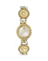 Versace La Greca Stud Icon Watch, 28mm In Gray