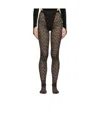 Versace La Greca Tights In Black