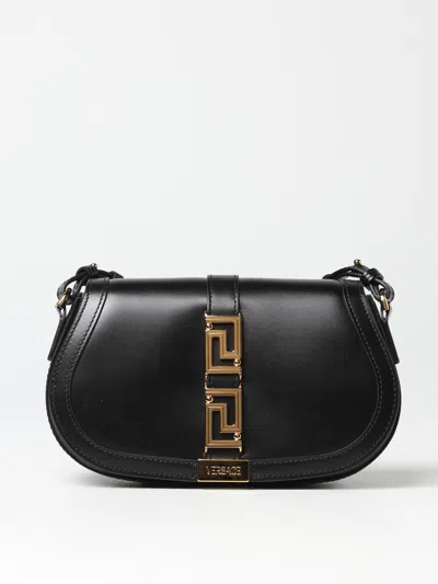 Versace Shoulder Bag  Woman In Black
