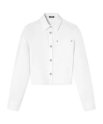 VERSACE VERSACE LA MEDUSA '95 CROPPED SHIRT