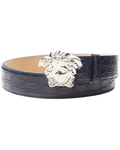 Pre-owned Versace La Medusa Belt (authentic Pre-loved)