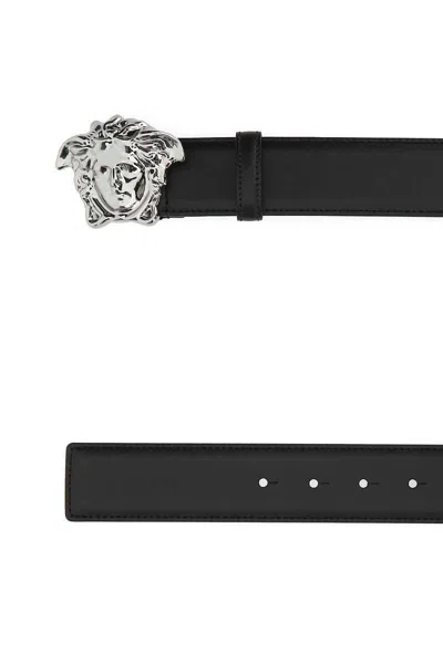 Versace 'la Medusa' Belt In Black