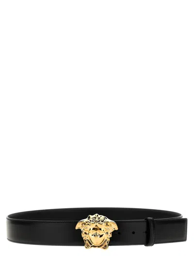 Versace 'la Medusa' Belt In Black
