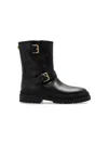 Versace La Medusa Boots In Black