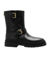Versace La Medusa Boots In Black