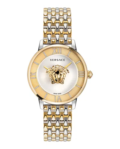 Versace La Medusa Bracelet Watch In Gold