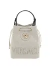 Versace Medusa-plaque Drawstring Bucket Bag