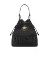 Versace La Medusa Bucket Bag In Black