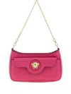 Versace La Medusa Calf-leather Crossbody Bag In Pink