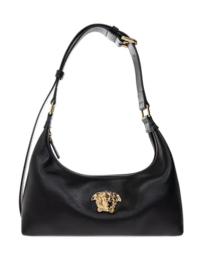 Versace La Medusa Calfskin Shoulder Bag