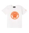 Versace La Medusa Cotton Jersey T-shirt In White