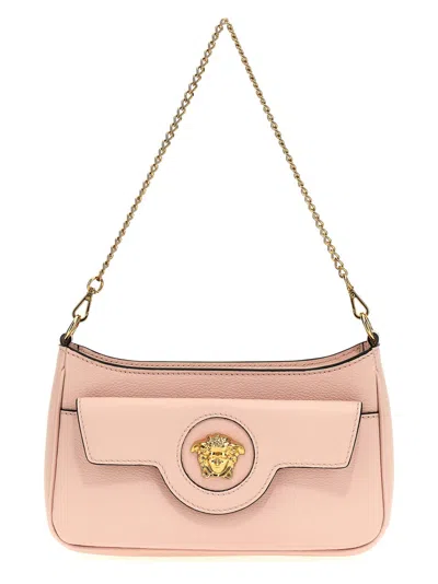 Versace 'la Medusa' Crossbody Bag In Neutral