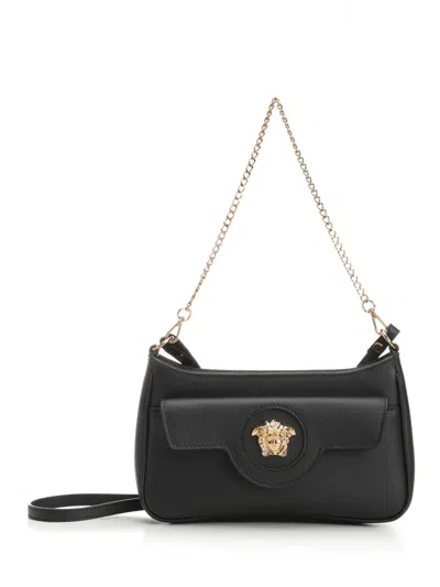 Versace La Medusa Crossbody Bags Black