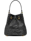 Versace La Medusa Crystal-embellished Mini Bucket Bag