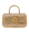 Versace Golden La Medusa Mini Crossbody Bag In Gold