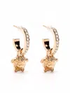 Versace La Medusa Earrings In Gold