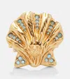 Versace La Medusa Embellished Ring