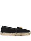 Versace La Medusa Espadrilles In Black