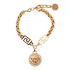 Versace Collana Logo In Oro