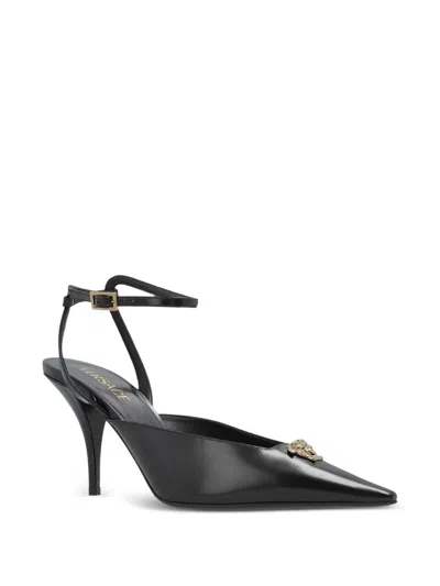 Versace La Medusa Heel In Black