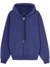 Versace Medusa Hoodie In Blue