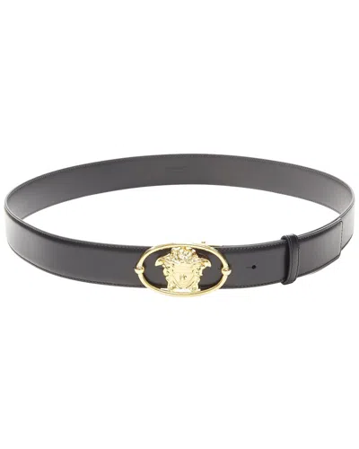 Pre-owned Versace La Medusa Insignia Belt (authentic Pre-loved)