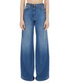 Versace La Medusa Jeans In Blue
