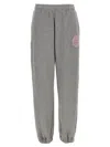 Versace Brushed Cotton Joggers With Embossed Logo