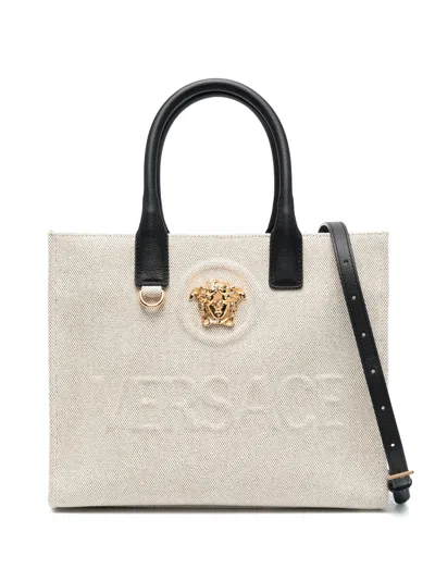 VERSACE LA MEDUSA LARGE TOTE BAG