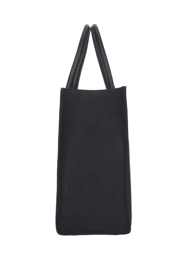 Versace La Medusa Large Tote Bag In Black