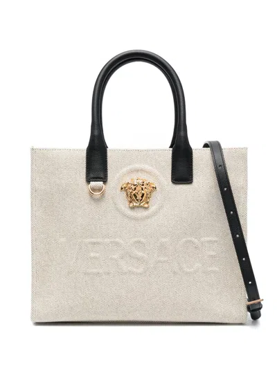 VERSACE VERSACE LA MEDUSA LARGE TOTE BAG