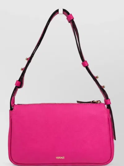 Versace La Medusa Leather Clutch Bag