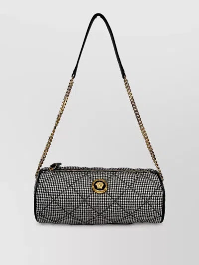 Versace La Medusa Leather Clutch Bag