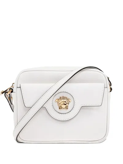 Versace La Medusa Leather Cross Body Bag