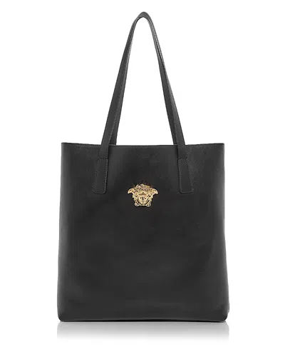 VERSACE LA MEDUSA LEATHER TOTE