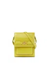 Versace La Medusa Messenger Bag In Green