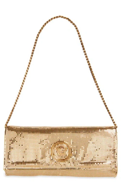Versace La Medusa Metal Mush Clutch