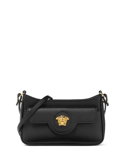 Versace La Medusa Mini Bag In Black