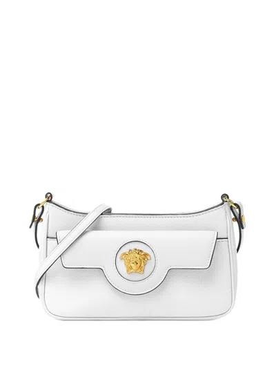 Versace La Medusa Mini Bag In White