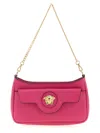 Versace La Medusa Calf-leather Crossbody Bag In Pink