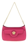 Versace La Medusa Calf-leather Crossbody Bag In Pink