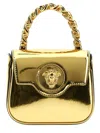 Versace Mini La Medusa Chain-handle Cross-body Bag In Gold
