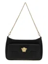 Versace 'la Medusa' Mini Shoulder Strap In Black